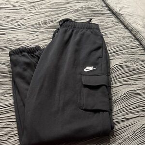 Nike Black Cargo Joggers